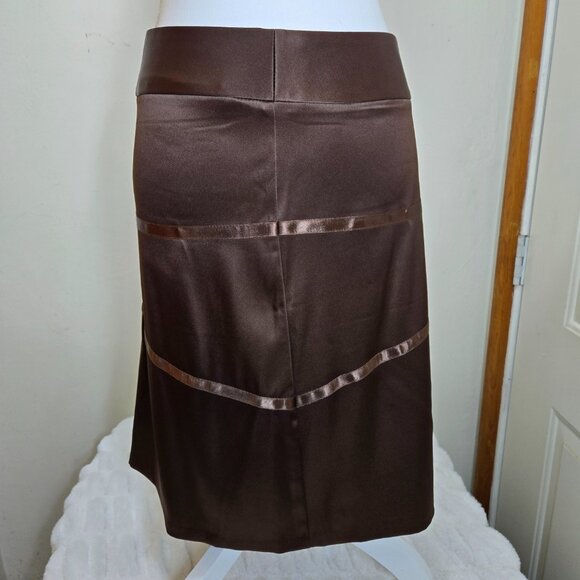 Wet Seal Tweed Brown Skirt Size 1 About 21" Long (NWT) Waist is about 28" - Picture 3 of 10